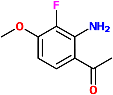 MC002051 1-(2-Amino-3-fluoro-4-methoxyphenyl)ethanone